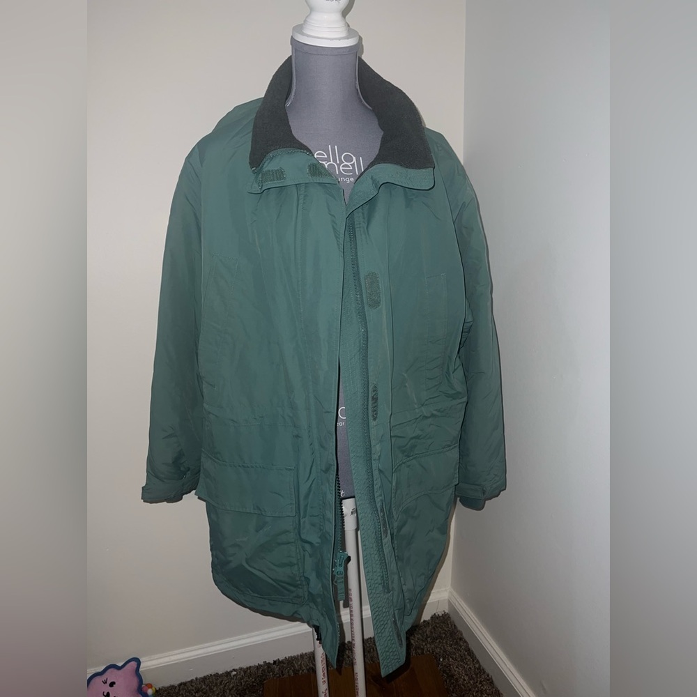 Lands' End Green Ski Jacket